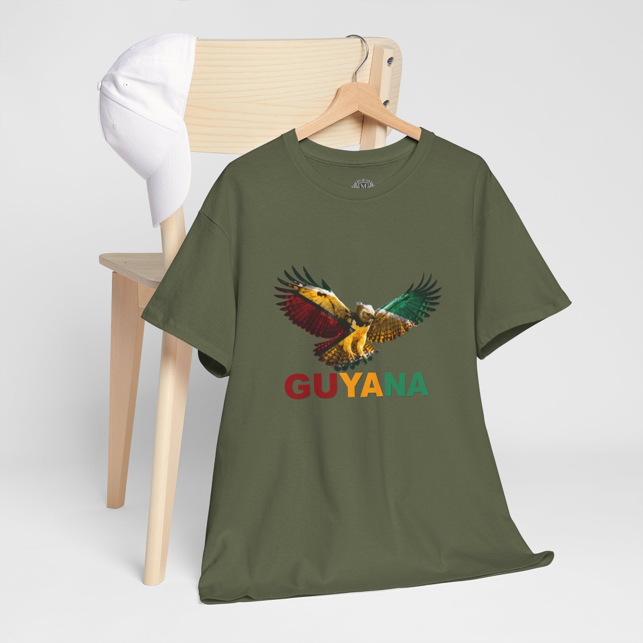 Guyana Flag Harpy Eagle T-Shirt — Heritage Pride Tee