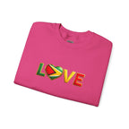 Guyana Flag Love Crewneck Sweatshirt