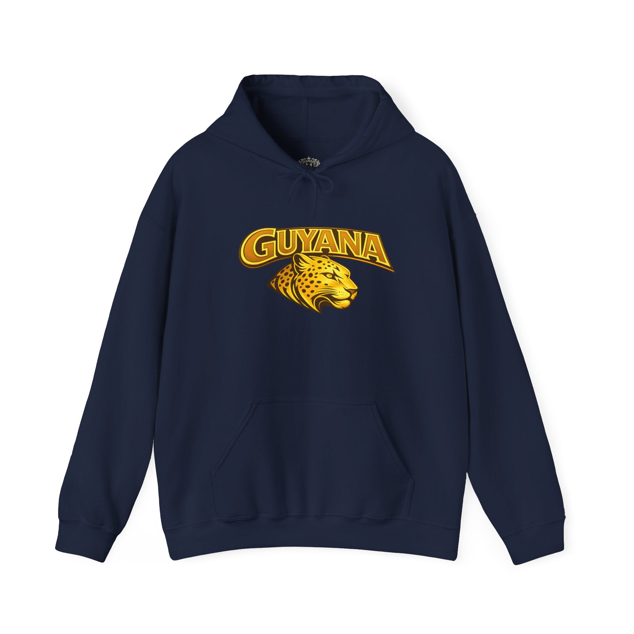Guyana Jaguar Hoodie — Vintage Bold Logo Pullover