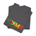 Heart Flag "HOME" Design — Guyanese Pride Tee