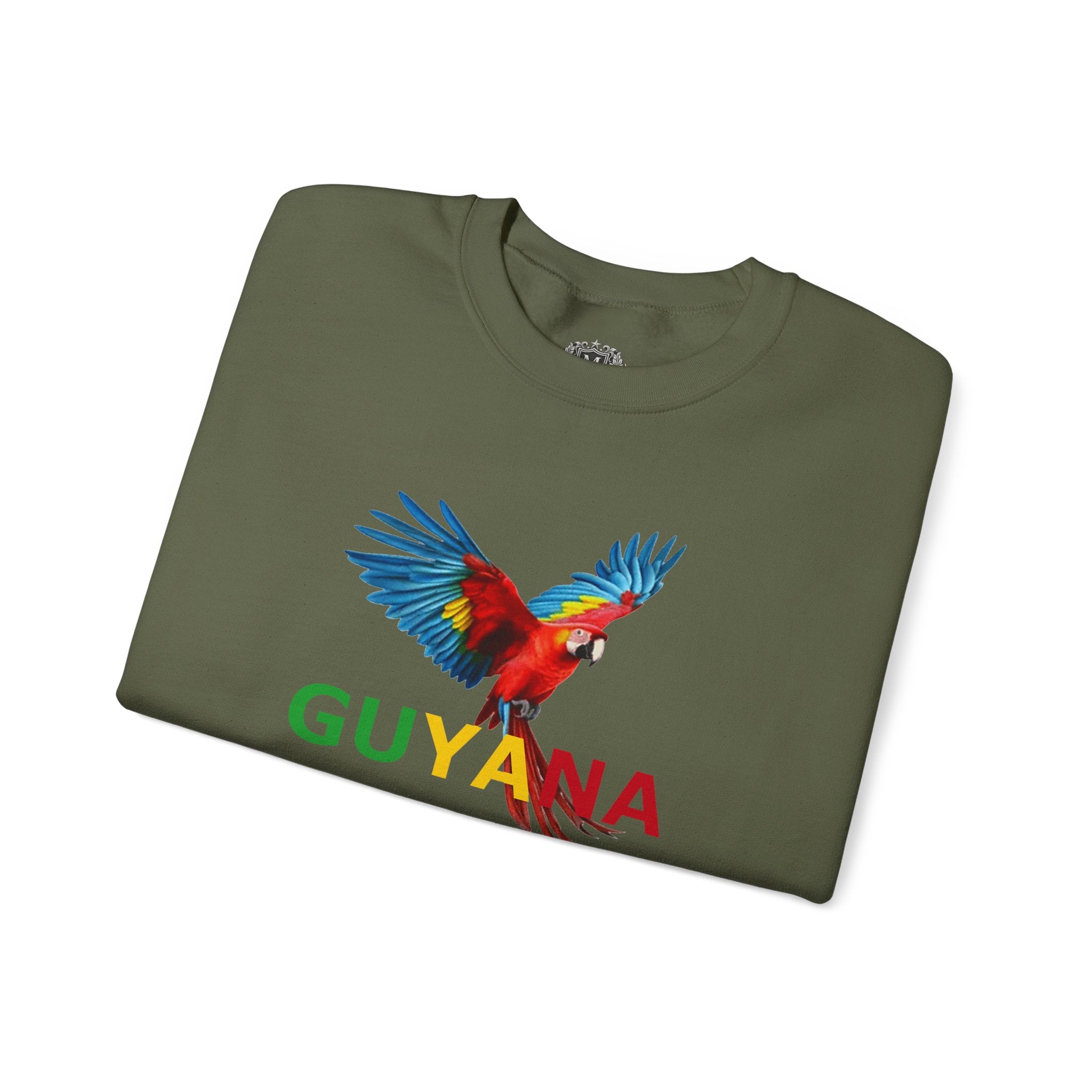 Guyana Rainforest Macaw Sweatshirt — Preserve Biodiversity