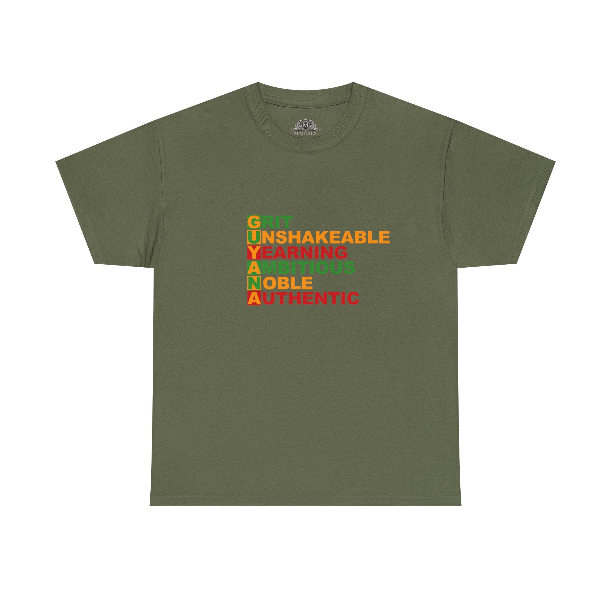 Motivational Guyana Acrostic Tee — Eco Tee