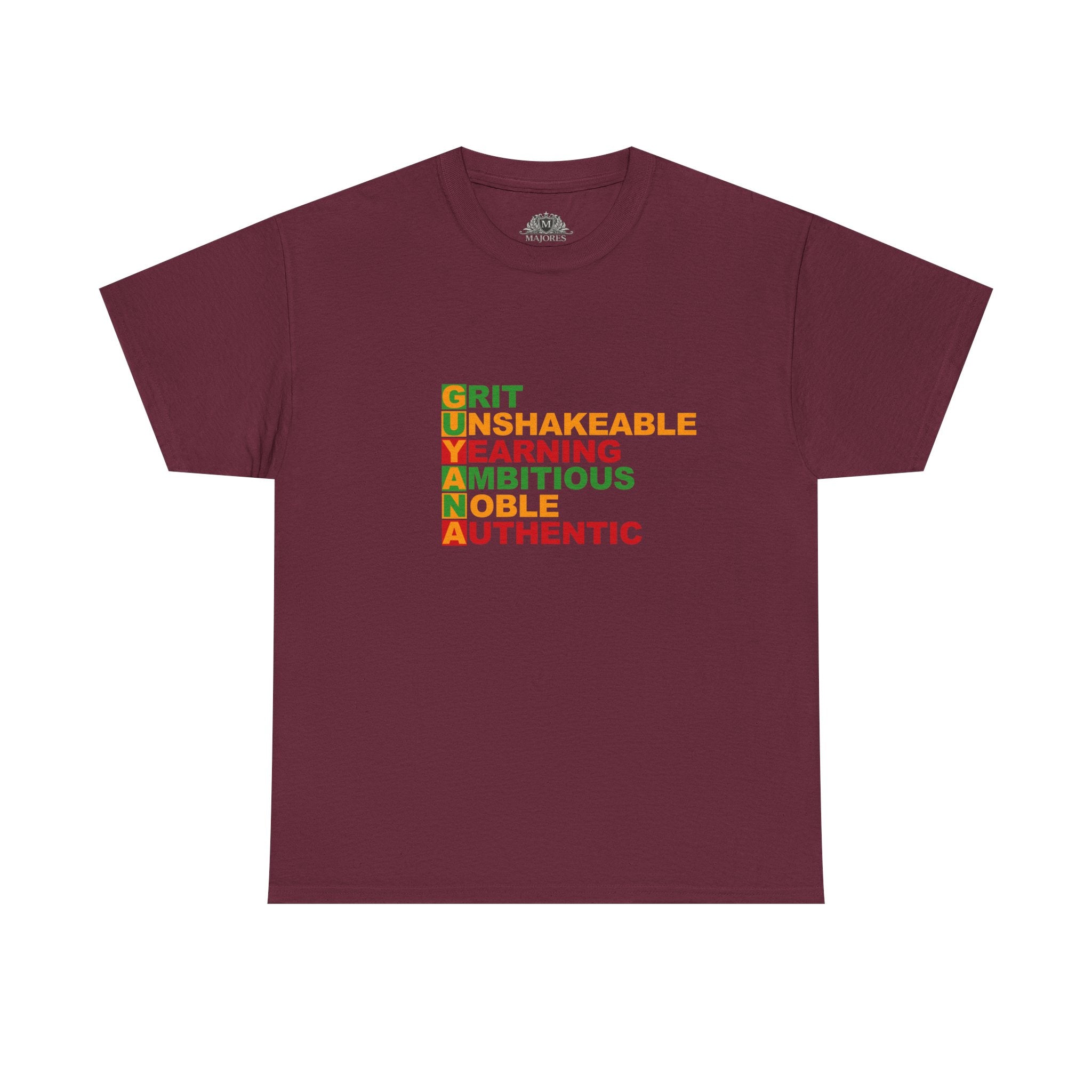 Motivational Guyana Acrostic Tee — Eco Tee