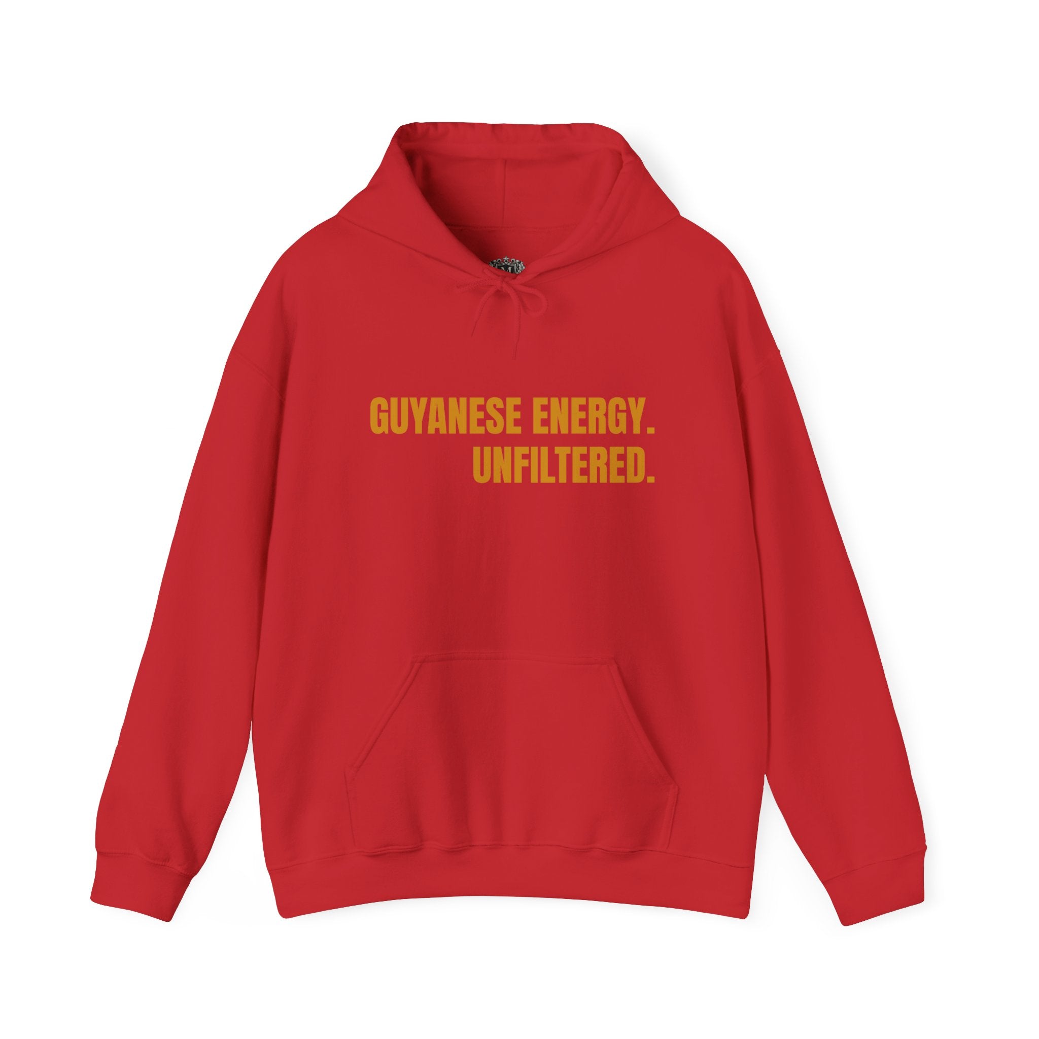 Guyanese Energy Unfiltered Hoodie — Bold Caribbean Pride