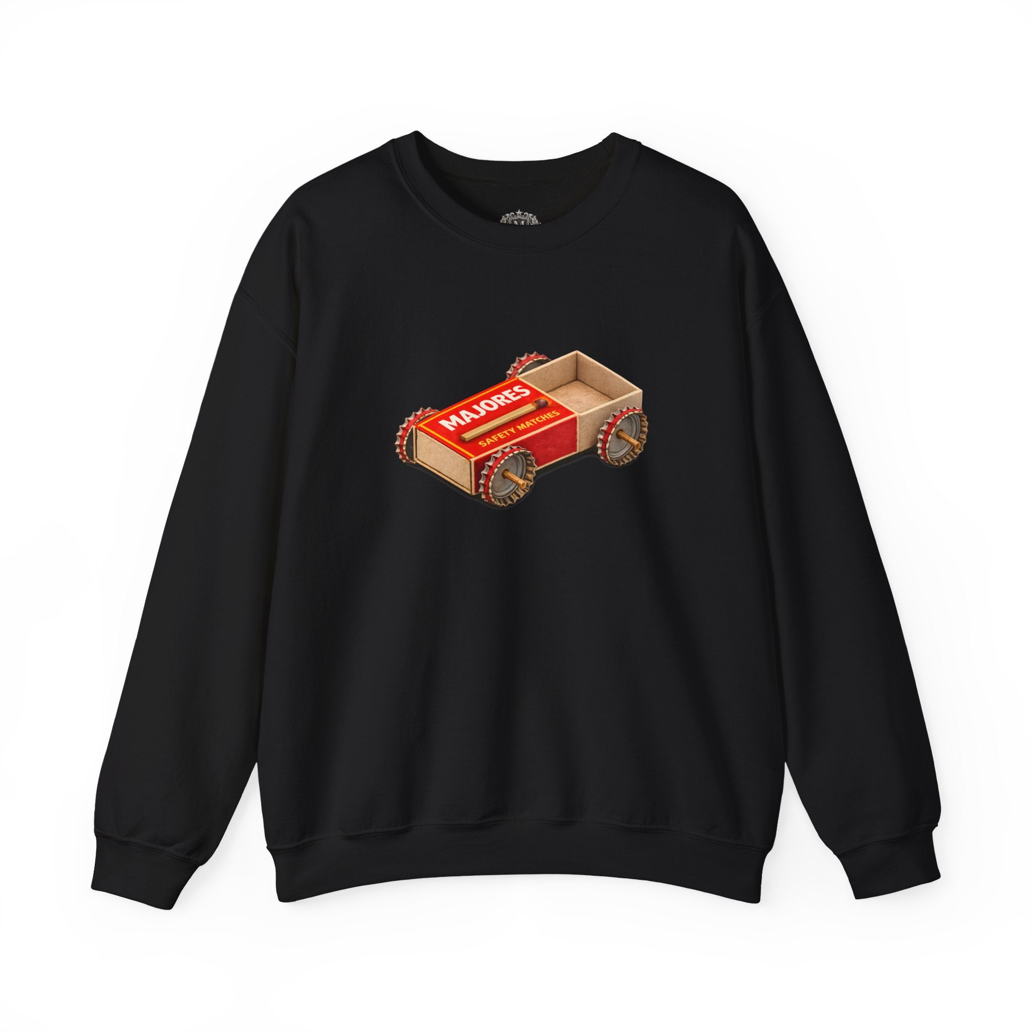 Safety Matchbox Toy Sweatshirt — Childhood Nostalgia