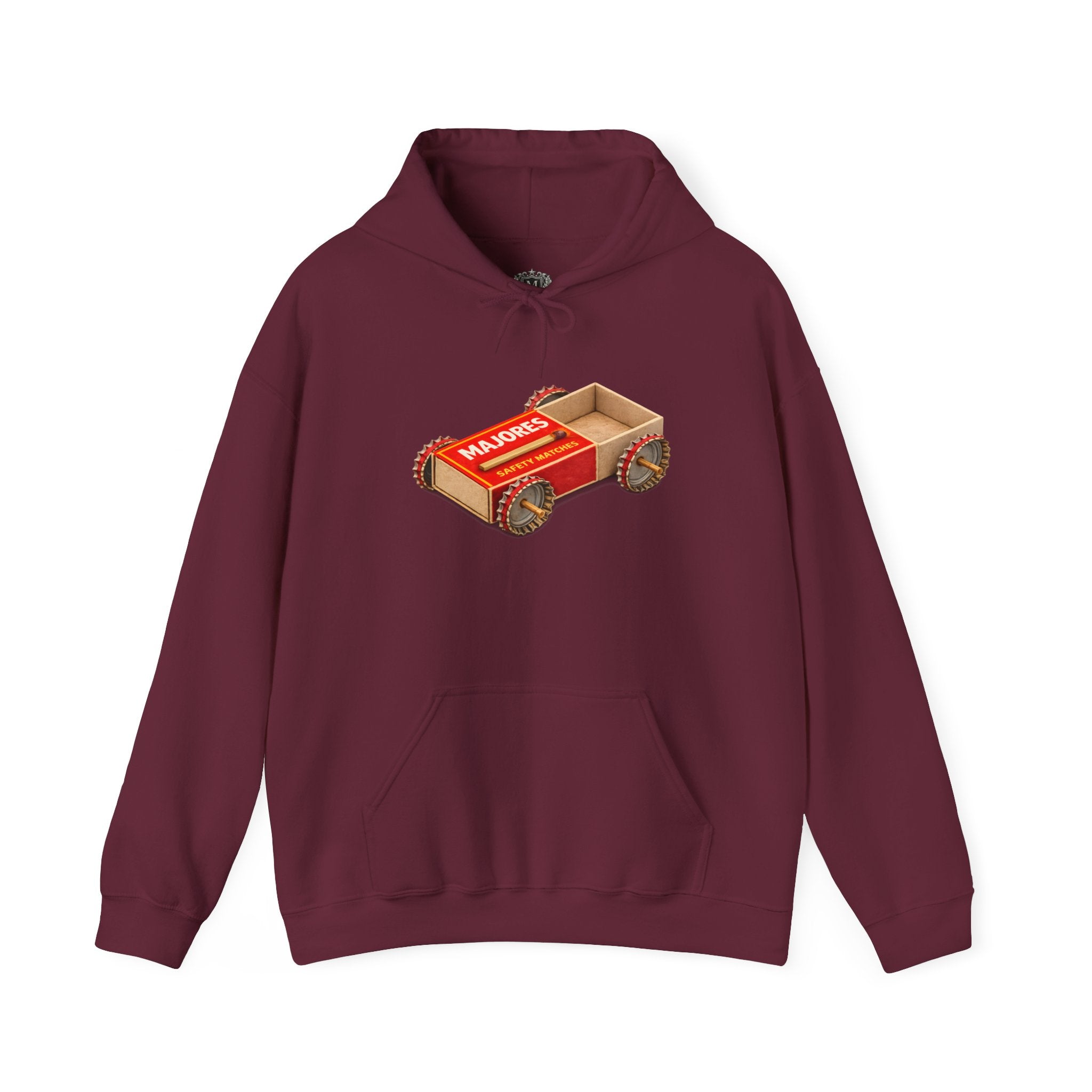 Safety Matchbox Toy Hoodie — Childhood Nostalgia