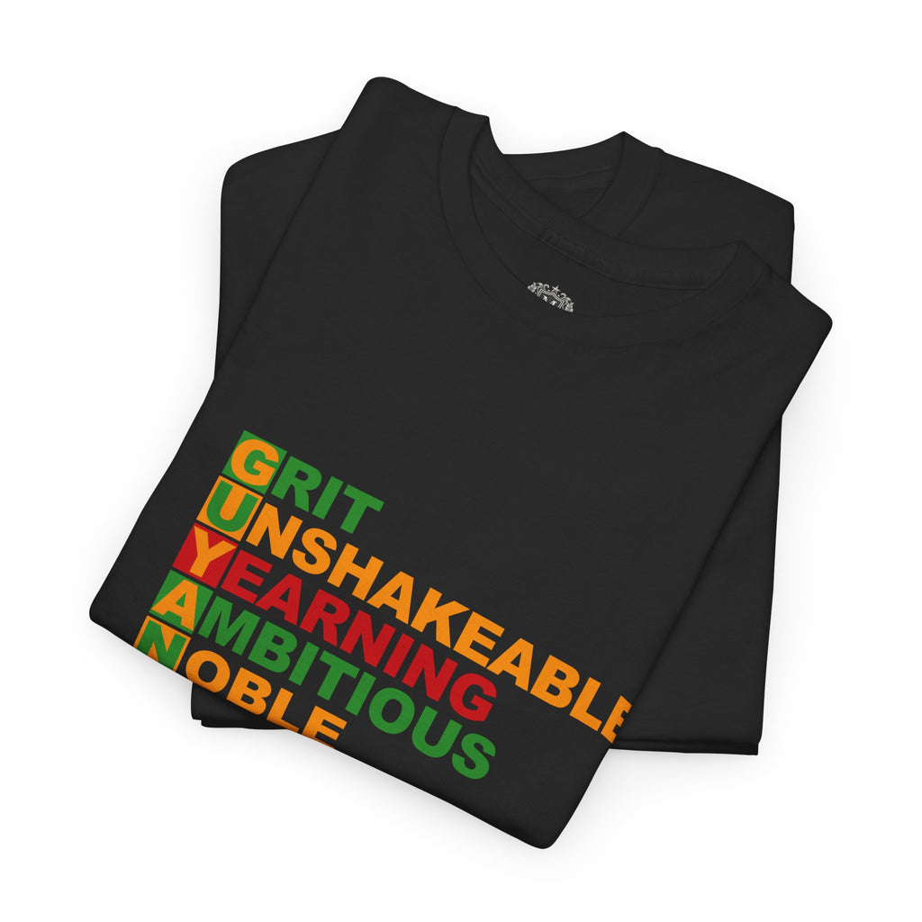 Motivational Guyana Acrostic Tee — Eco Tee
