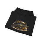 Guyana Caiman Graphic Hoodie — Tropical Illustration Pullover