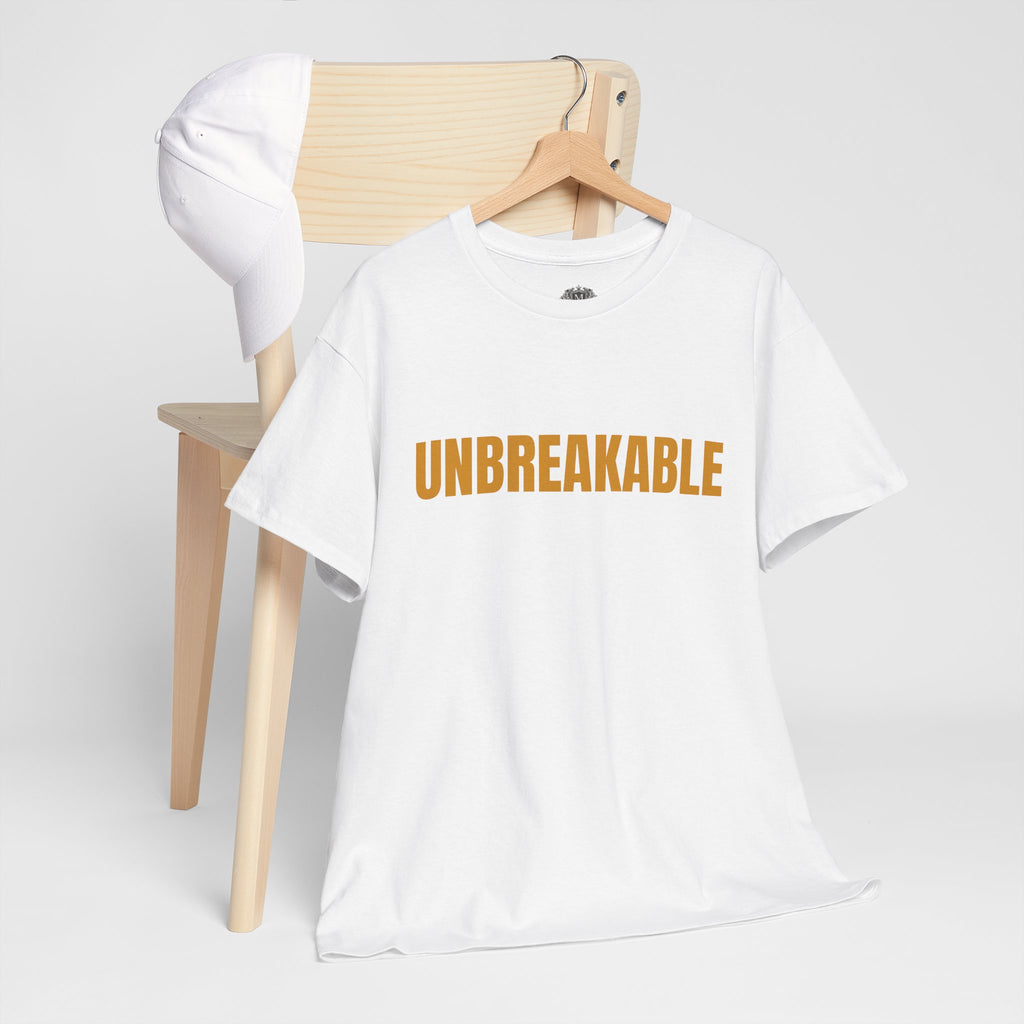Unbreakable Tee — Motivational Graphic T-Shirt