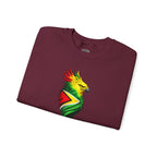 Harpy Eagle Guyana Flag Sweatshirt — Majestic Bird Graphic Crewneck