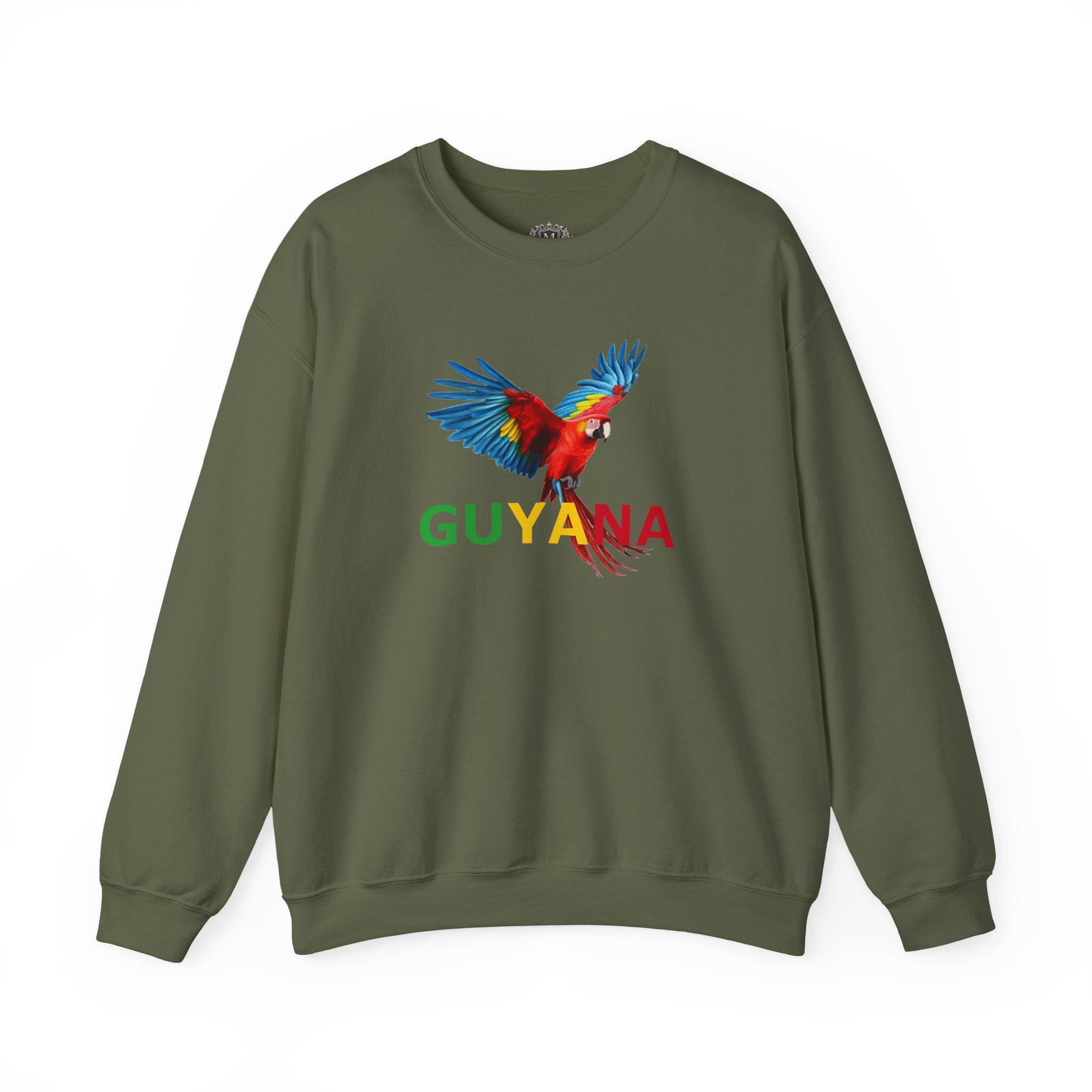 Guyana Rainforest Macaw Sweatshirt — Preserve Biodiversity