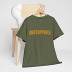 Unstoppable Tee — Motivational Graphic T-Shirt