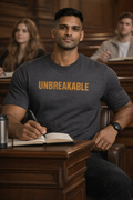Unbreakable Tee — Motivational Graphic T-Shirt