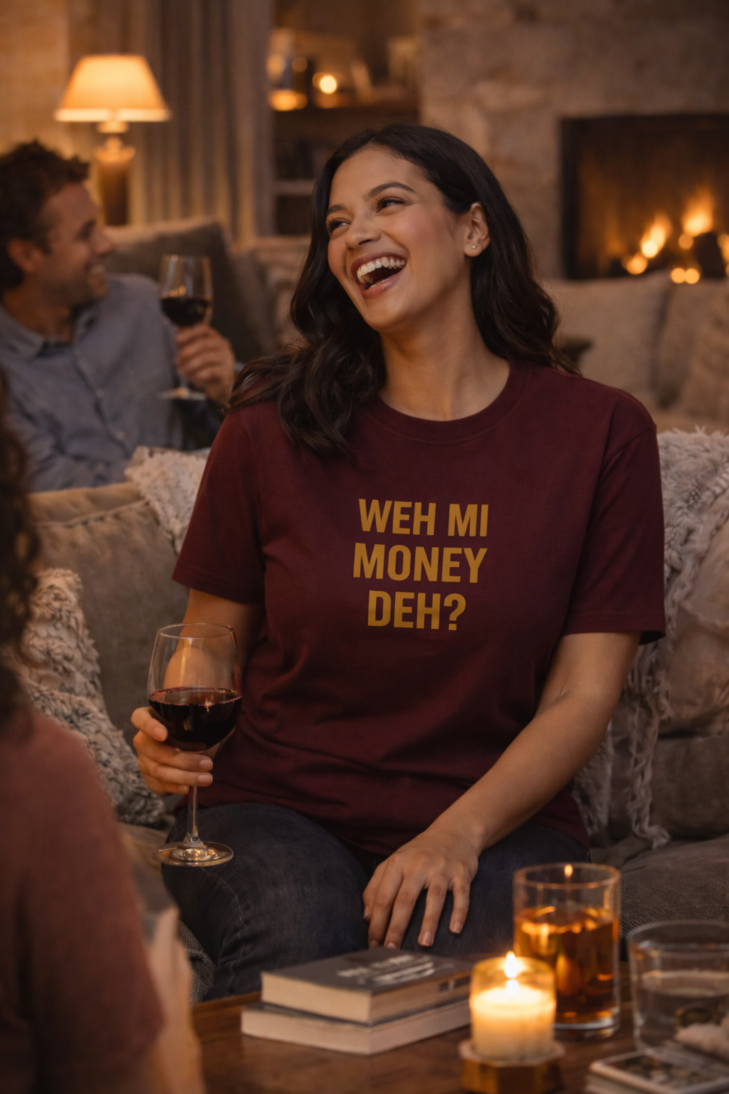 Weh Mi Money Deh? T-Shirt — Caribbean Creole Funny Graphic Tee