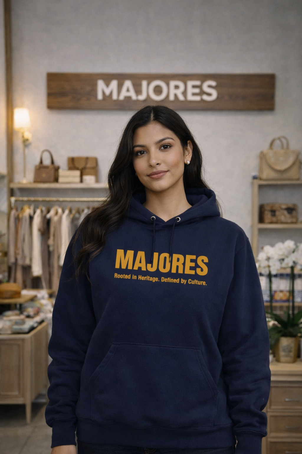 MAJORES Brand Hoodie — Rooted In Heritage. Defined By Culture.