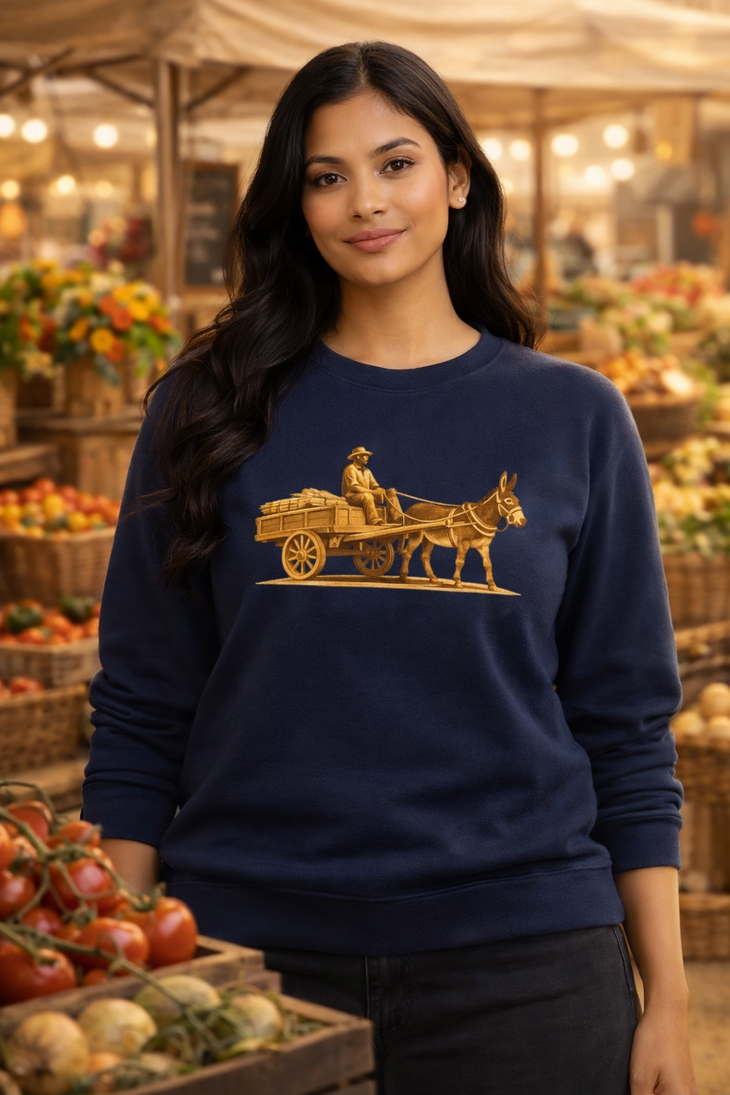 Donkey & Cart Tribute Crewneck Sweatshirt