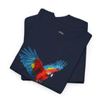 Guyana Parrot T-Shirt — Colorful Macaw Graphic