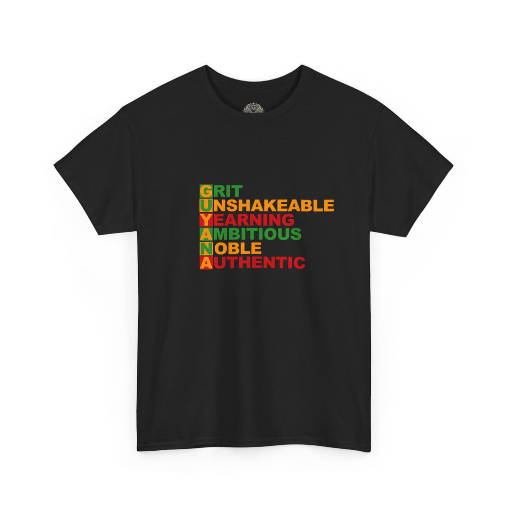 Motivational Guyana Acrostic Tee — Eco Tee