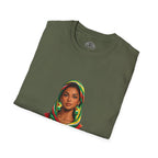 Indo-Guyanese Woman Portrait Tee — Headwrap Art T-Shirt