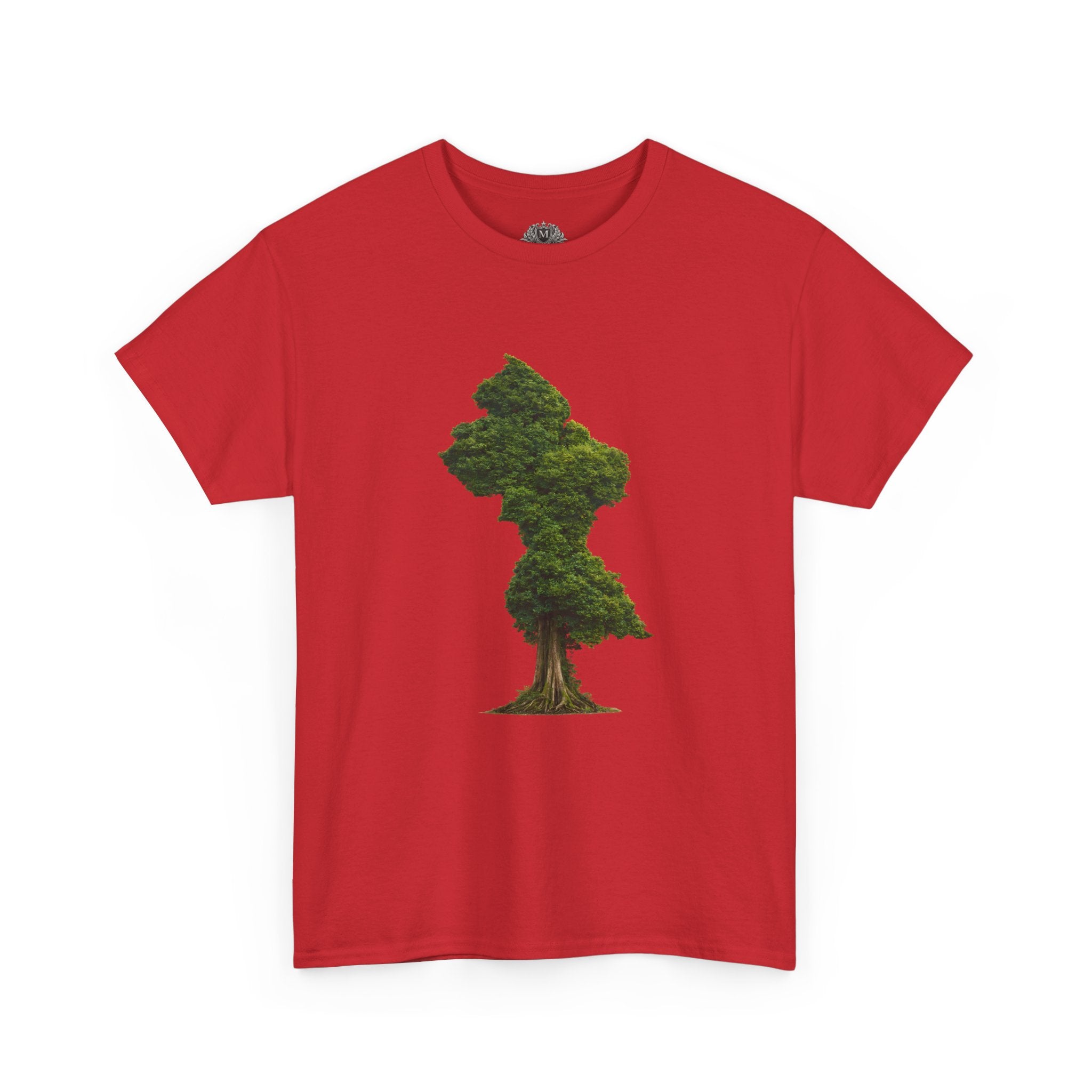 Guyana Map Tree Silhouette T‑Shirt