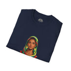 Indo-Guyanese Woman Portrait Tee — Headwrap Art T-Shirt