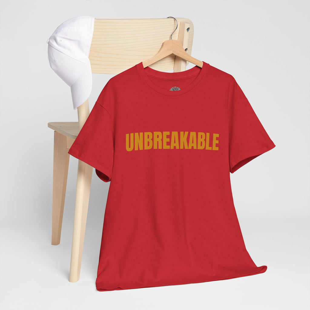 Unbreakable Tee — Motivational Graphic T-Shirt