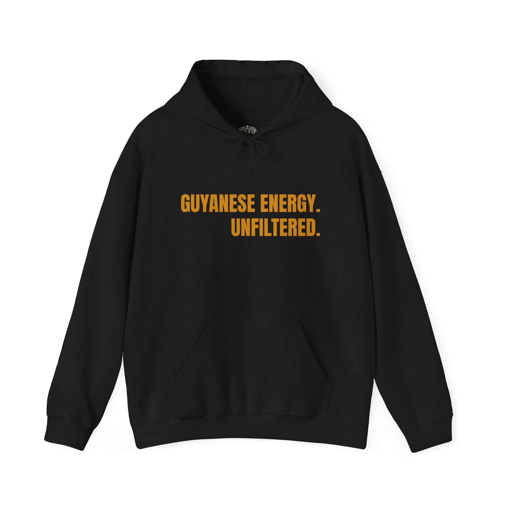 Guyanese Energy Unfiltered Hoodie — Bold Caribbean Pride