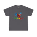 Guyana Parrot T-Shirt — Colorful Macaw Graphic