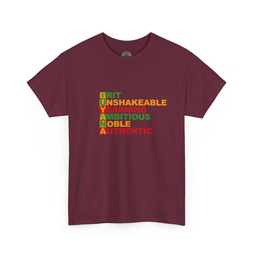 Motivational Guyana Acrostic Tee — Eco Tee