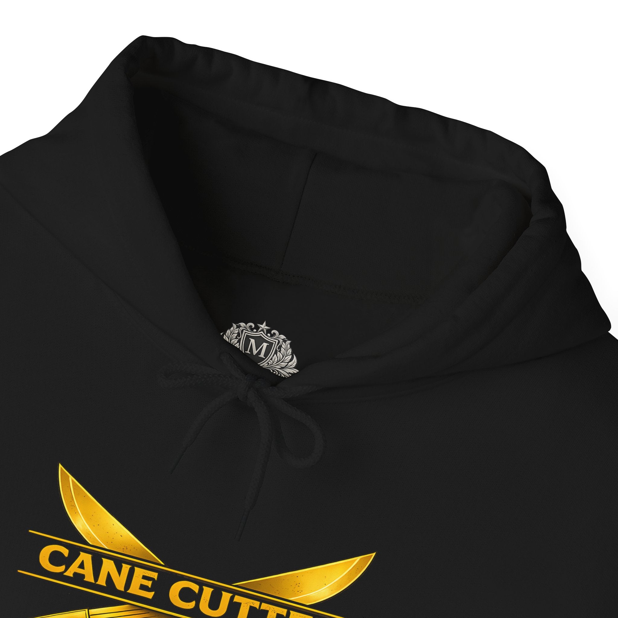 Limited Edition Cane Cutter Logo Hoodie – Vintage Sugarcane Machete Graphic Sweatshirt