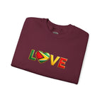 Guyana Flag Love Crewneck Sweatshirt