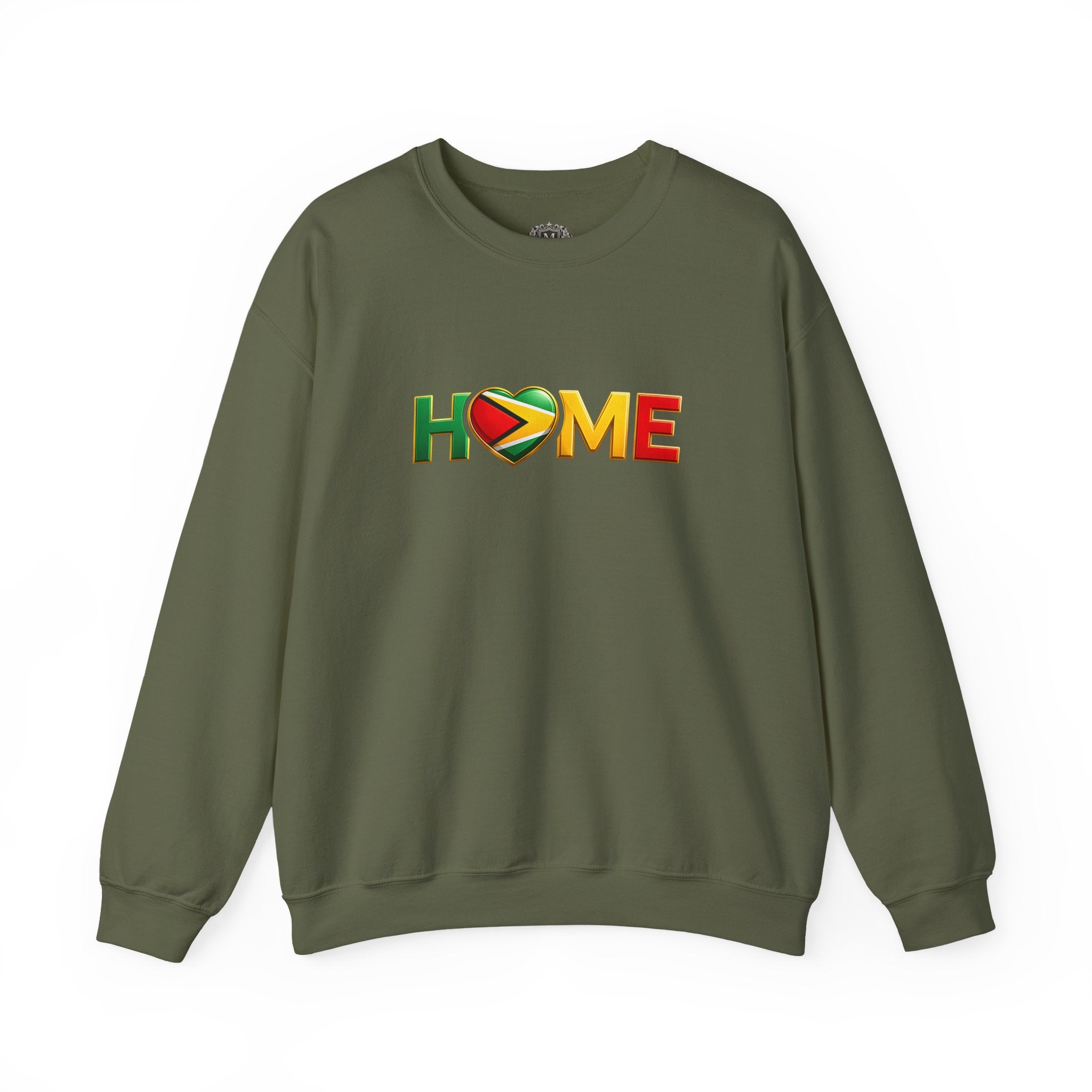 Guyana Flag Home Crewneck Sweatshirt