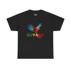 Guyana Parrot T-Shirt — Colorful Macaw Graphic