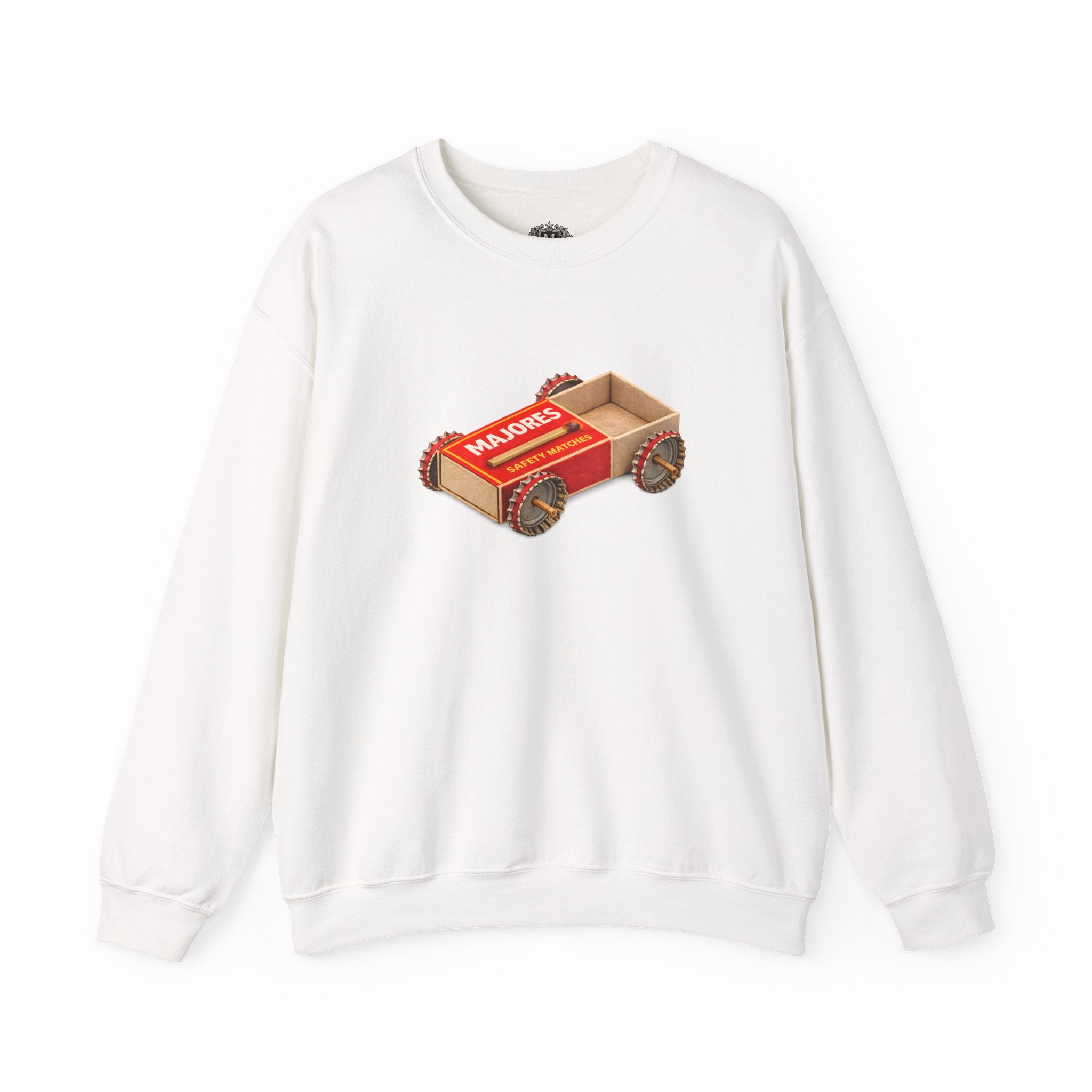 Safety Matchbox Toy Sweatshirt — Childhood Nostalgia