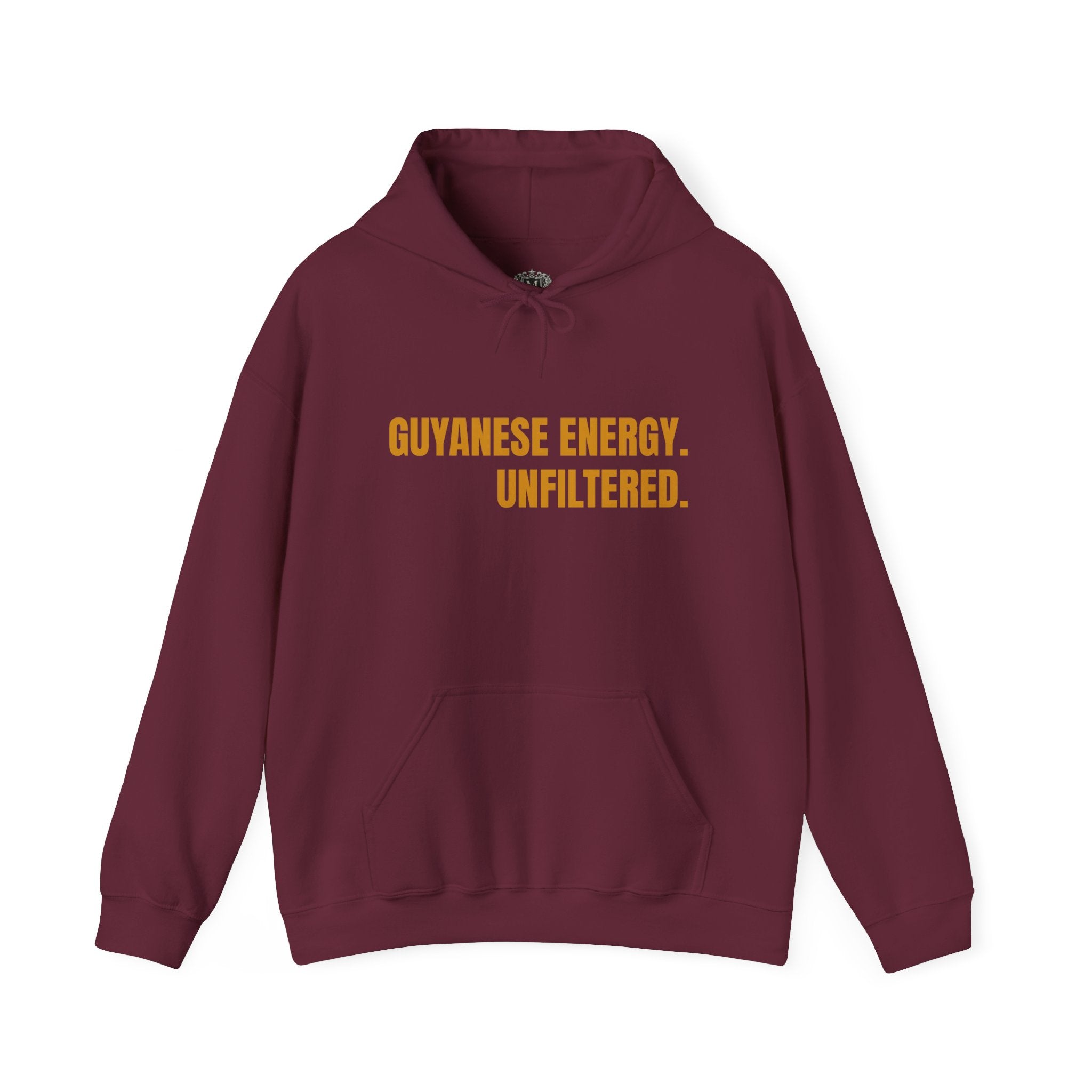 Guyanese Energy Unfiltered Hoodie — Bold Caribbean Pride