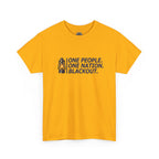 "One People. One Nation. Blackout." Lantern Graphic Tee