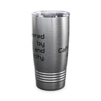 20oz Tumbler — Powered by Caffeine and Audacity Travel Mug