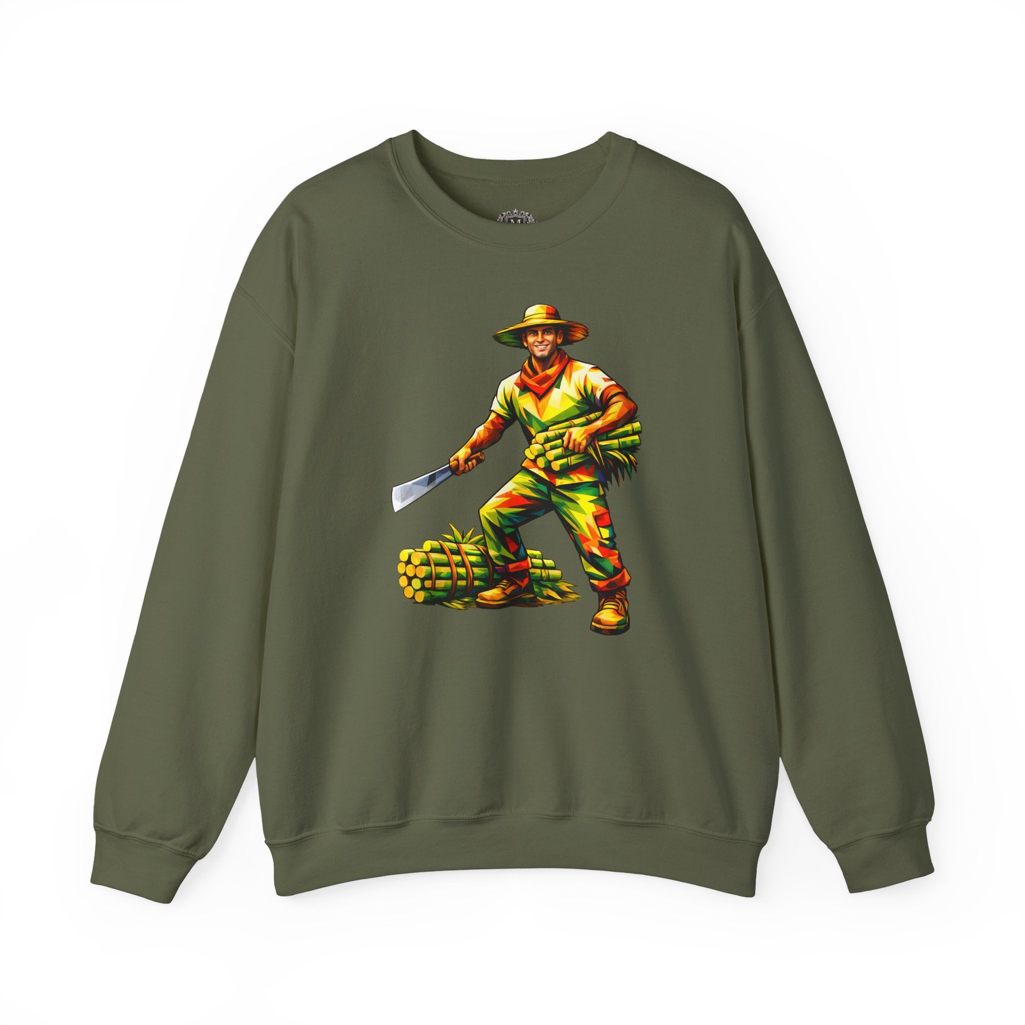 Cane Cutter With Machete Crewneck Sweatshirt